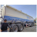 3 axles Hydrochloric Acid Solution Tanker Trailer